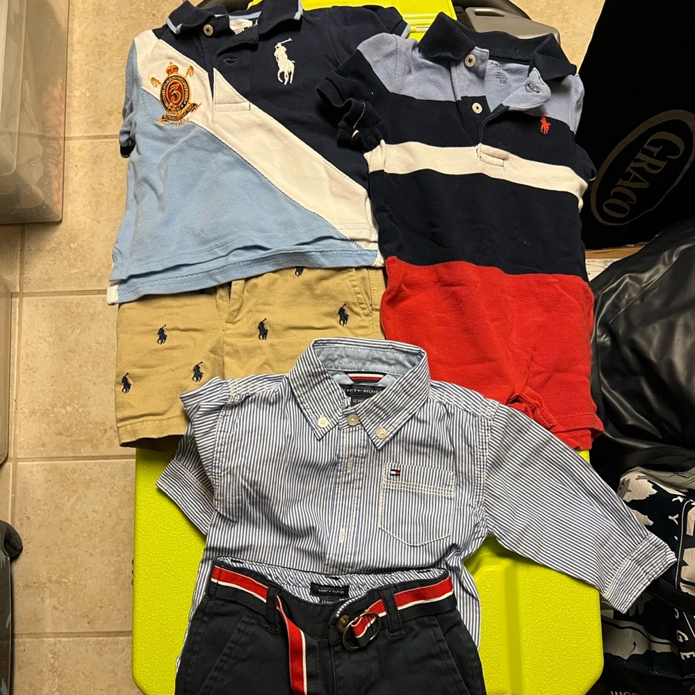Baby boy clothes bundle. Polo. Size 9-12 months